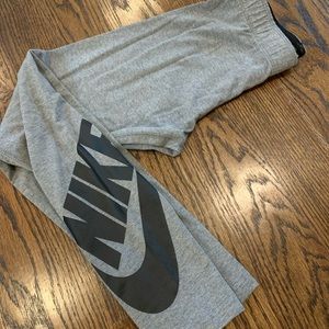 Gray Nike leggings